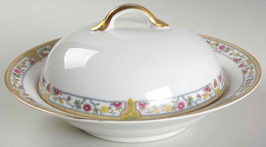 The Formosa Round Covered Butter by Noritake-1