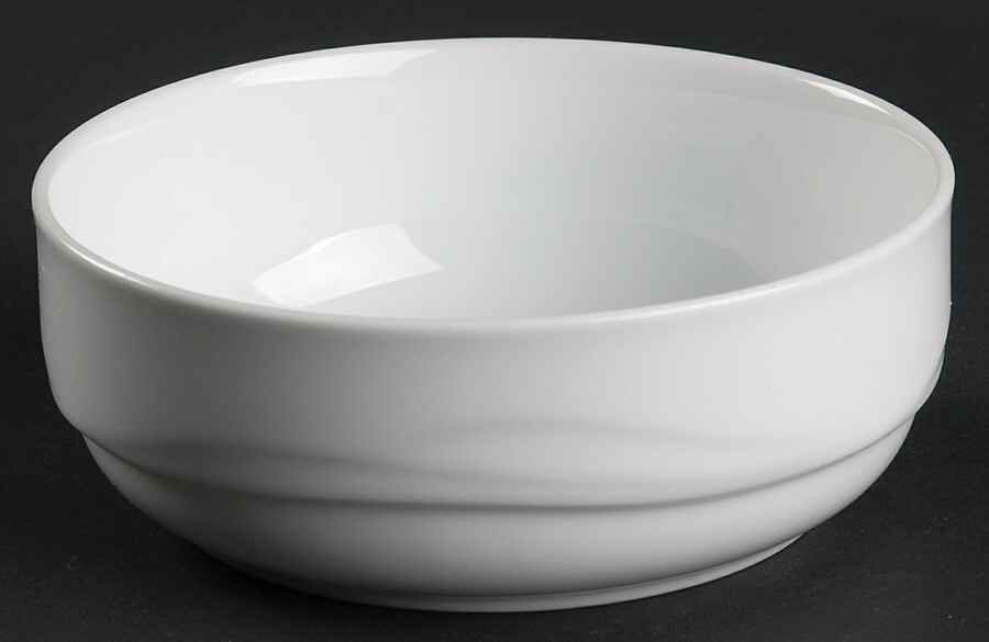 Foam White Coupe Cereal Bowl by Noritake-1