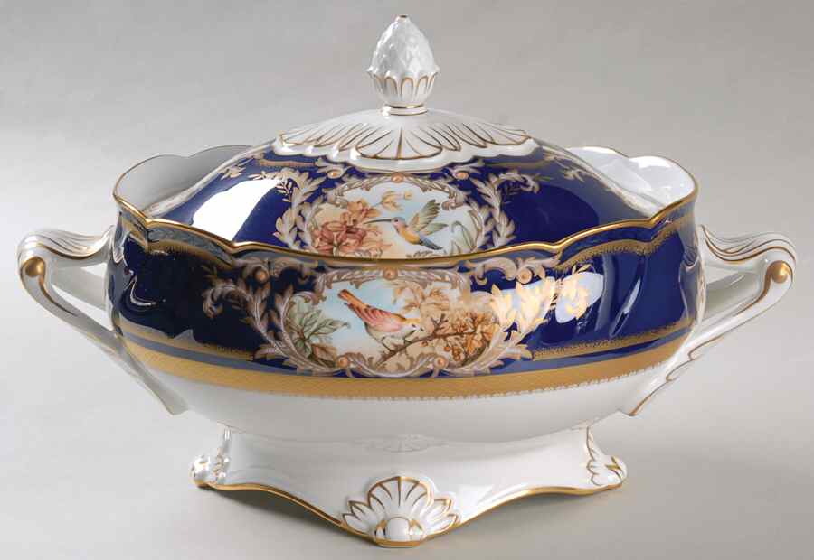 Foxboro Oval Covered Vegetable by Noritake-1