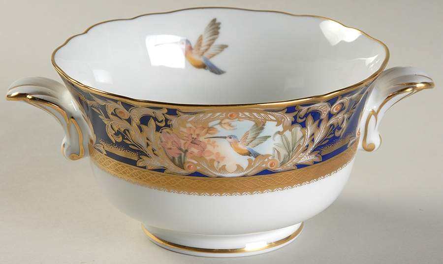 Foxboro Footed Cream Soup Bowl by Noritake-1