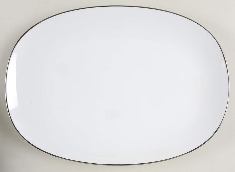 Fremont 13" Oval Serving Platter by Noritake-1