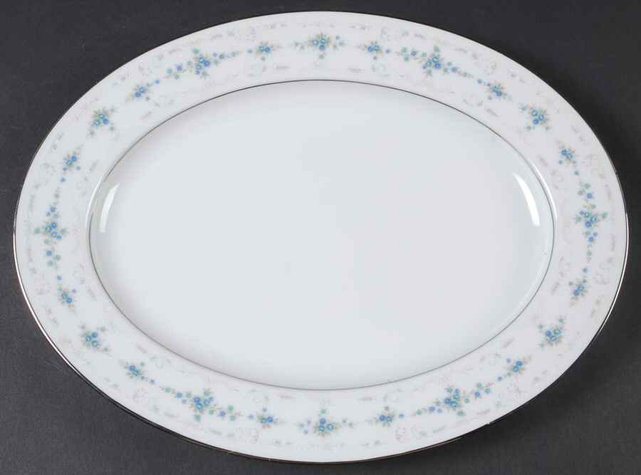 Frolic 11" Oval Serving Platter by Noritake-1