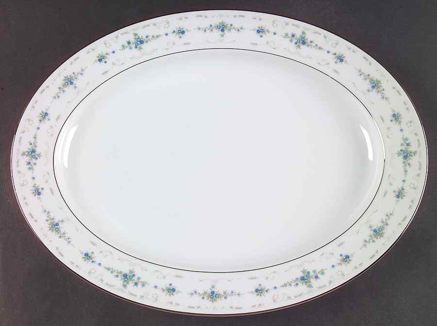 Frolic 16" Oval Serving Platter by Noritake-1