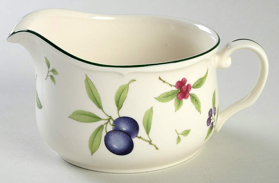 Fruit Parfait Round Gravy Boat by Noritake-1