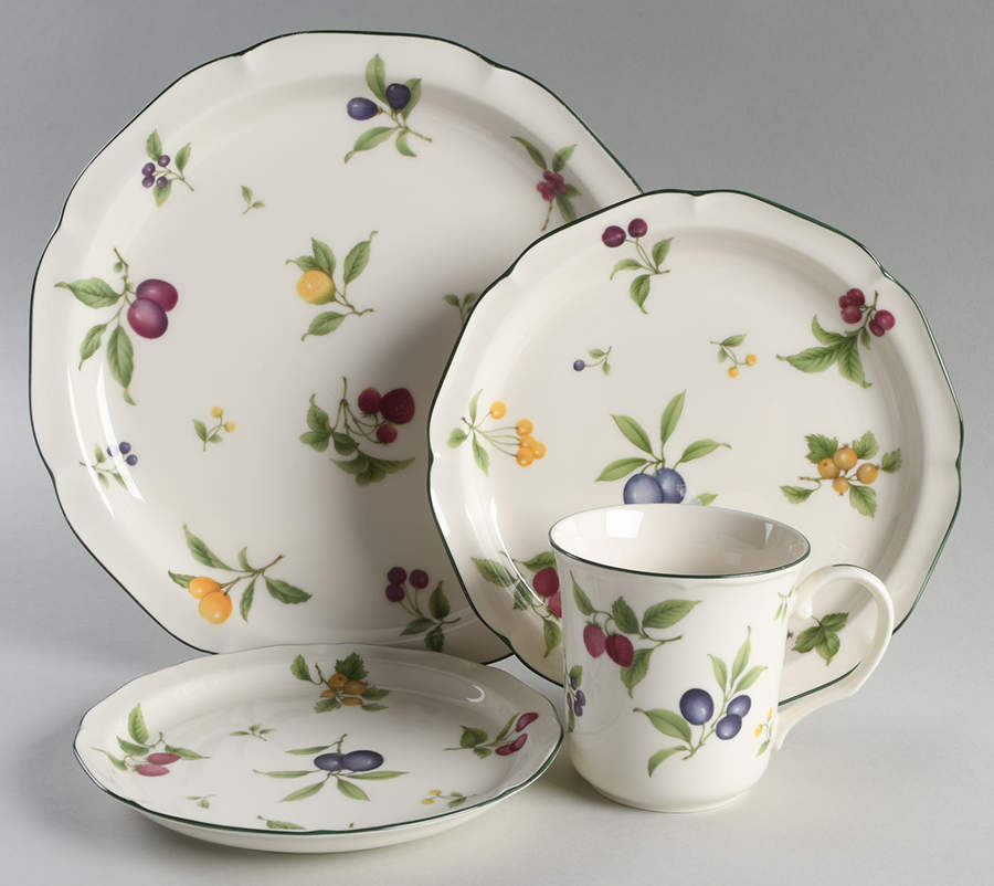 Fruit Parfait 32 Piece Estate Set by Noritake-1