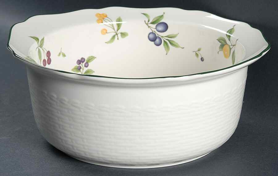 Fruit Parfait 10" Round Vegetable/Souffle by Noritake-1
