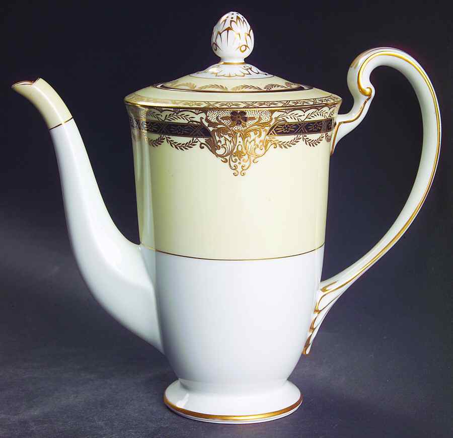 Gacahad Black Mini Coffee Pot & Lid by Noritake-1