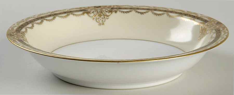 Gacahad Black Rim Soup Bowl by Noritake-1