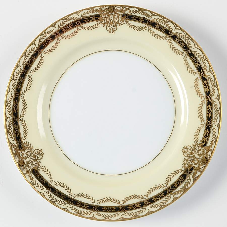 Gacahad Black Bread & Butter Plate by Noritake-1