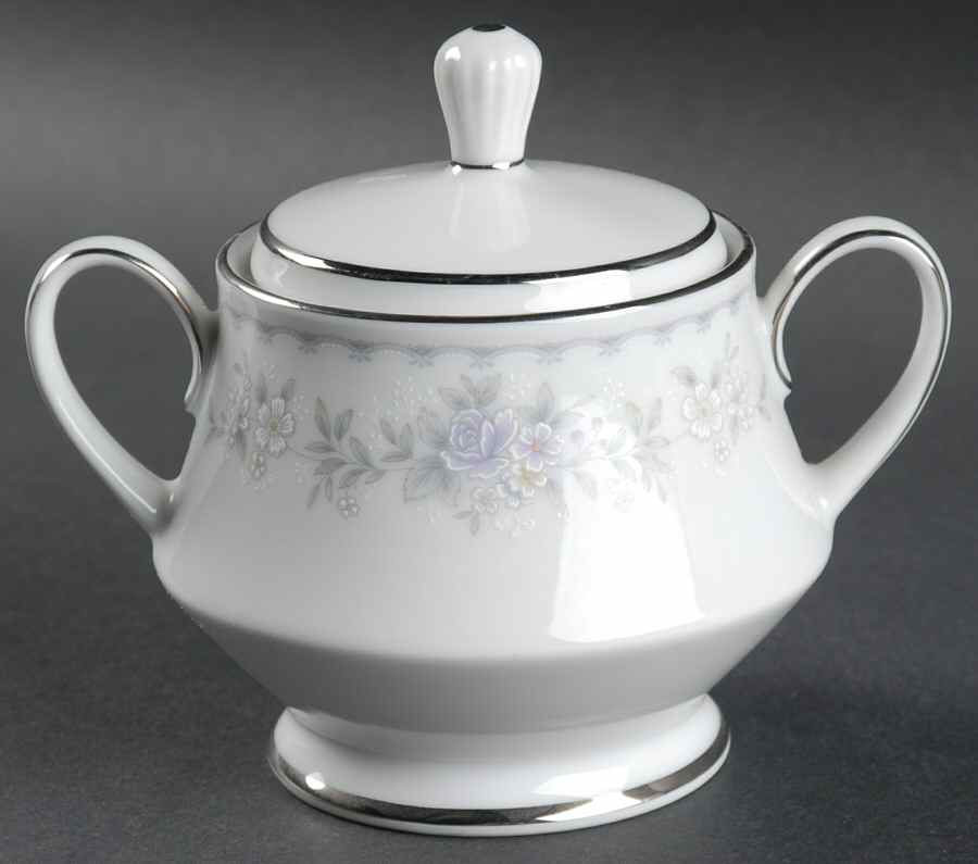 Garden City Sugar Bowl & Lid by Noritake-1