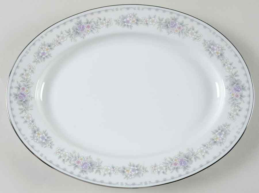 Garden City 11" Oval Serving Platter by Noritake-1