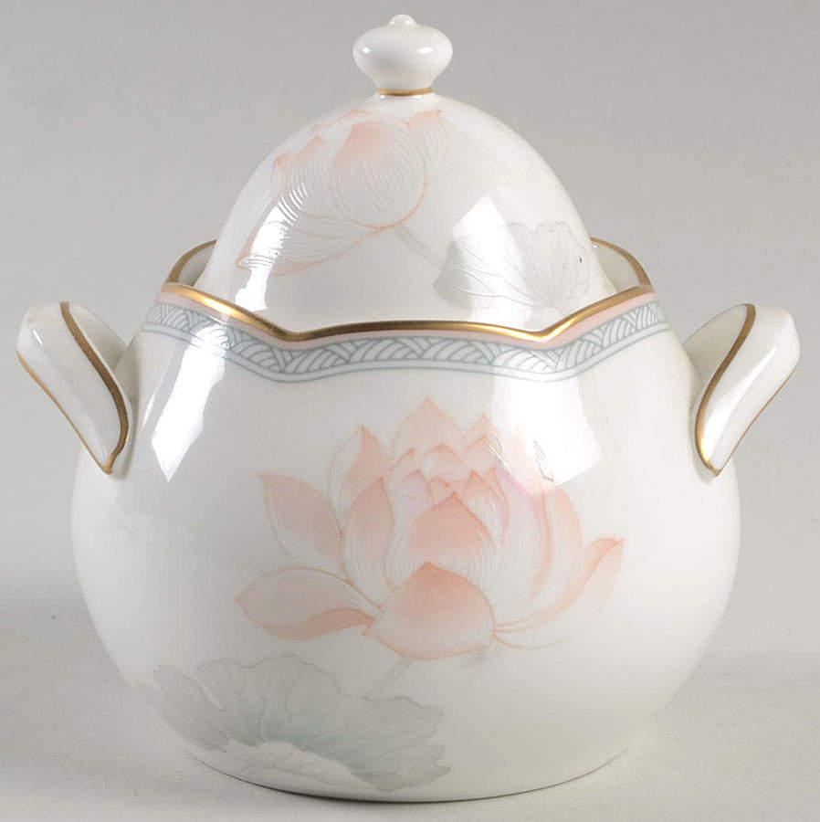 Garden Empress Sugar Bowl & Lid by Noritake-1