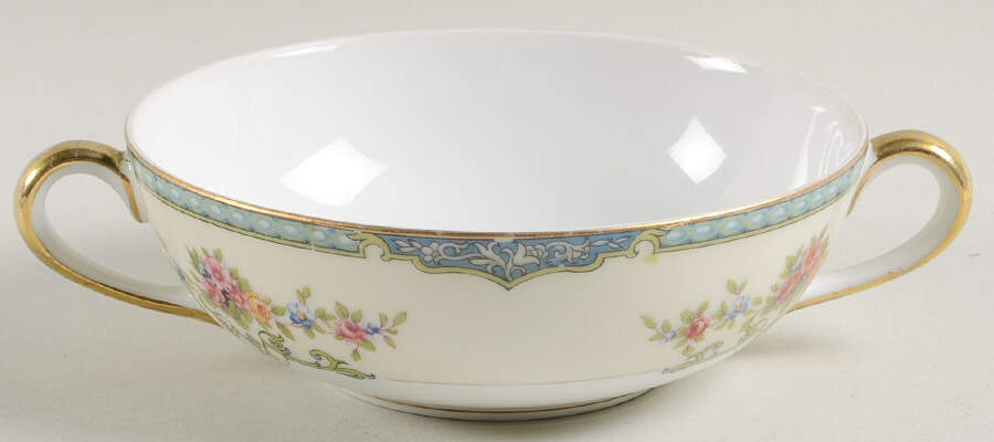 Gainsboro Flat Cream Soup Bowl by Noritake-1