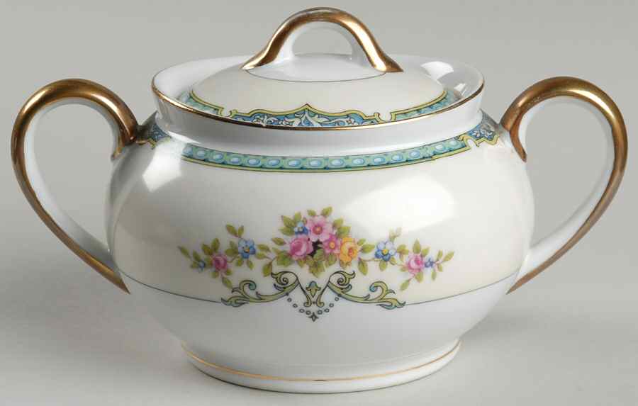 Gainsboro Sugar Bowl & Lid by Noritake-1