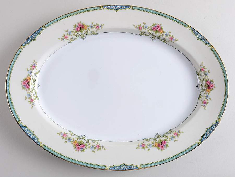 Gainsboro 13" Oval Serving Platter by Noritake-1