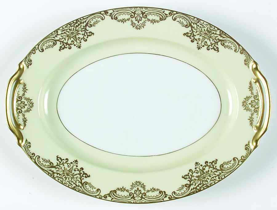 Gainford 11" Oval Serving Platter by Noritake-1