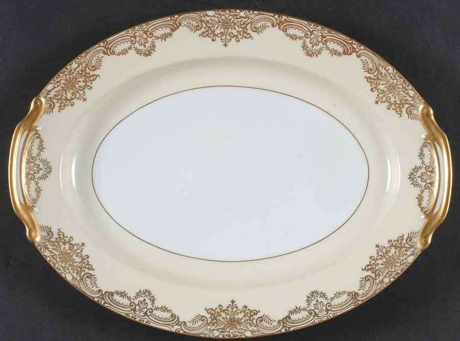 Gainford 13" Oval Serving Platter by Noritake-1