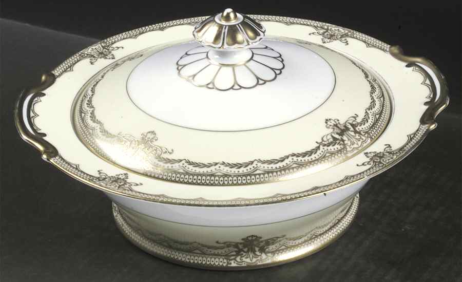 Galatea Round Covered Vegetable by Noritake-1