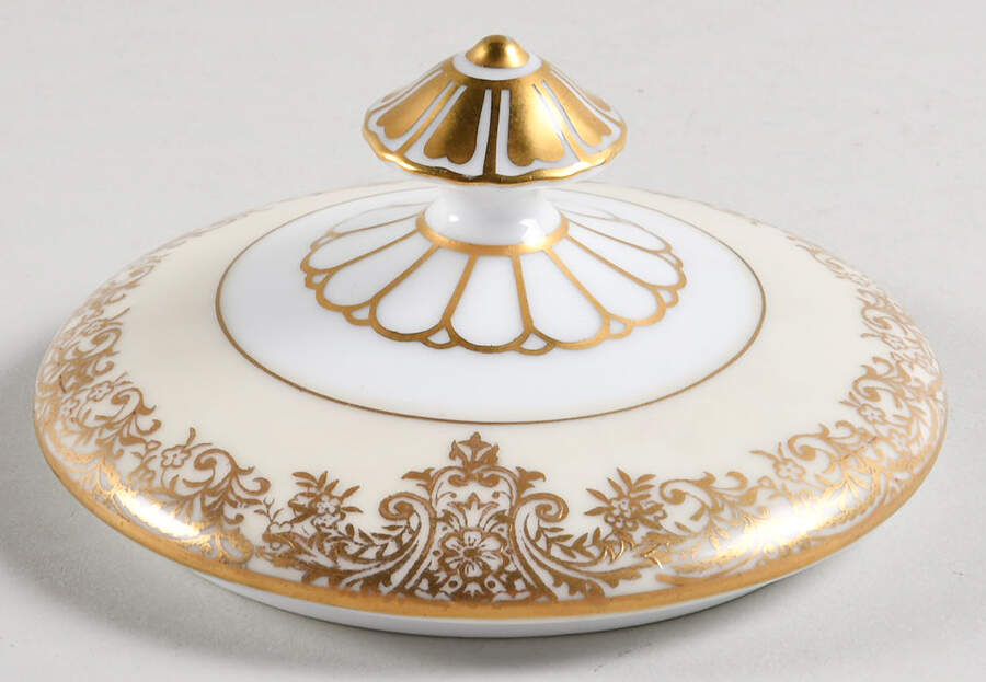 Galavan Lid for Sugar Bowl by Noritake-1