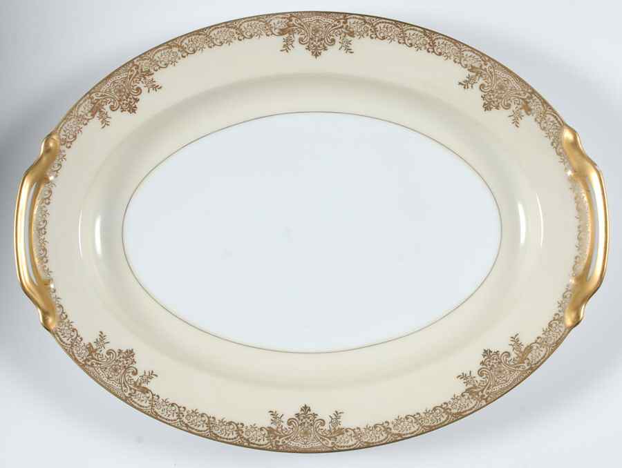 Galavan 16" Oval Serving Platter by Noritake-1