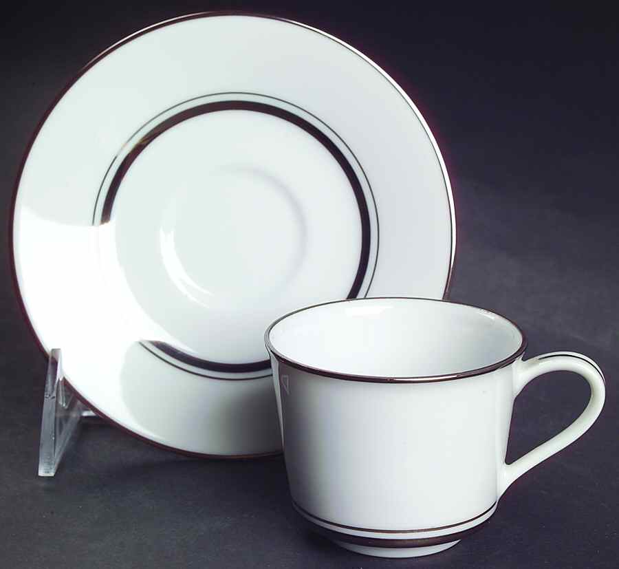 Galaxy Footed Demitasse Cup & Saucer Set by Noritake-1