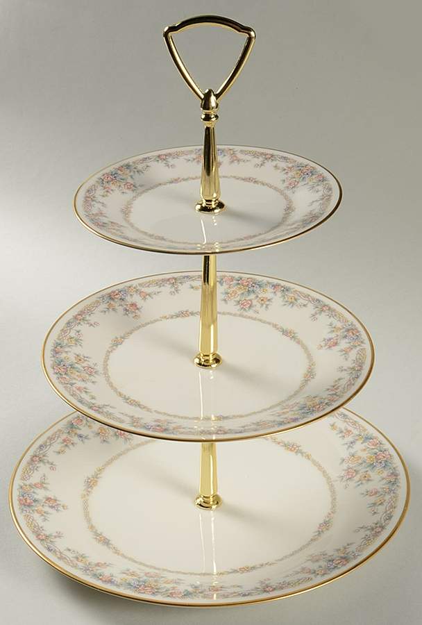 Gallery 3-Tiered Serving Tray (DP, SP, BB) by Noritake-1