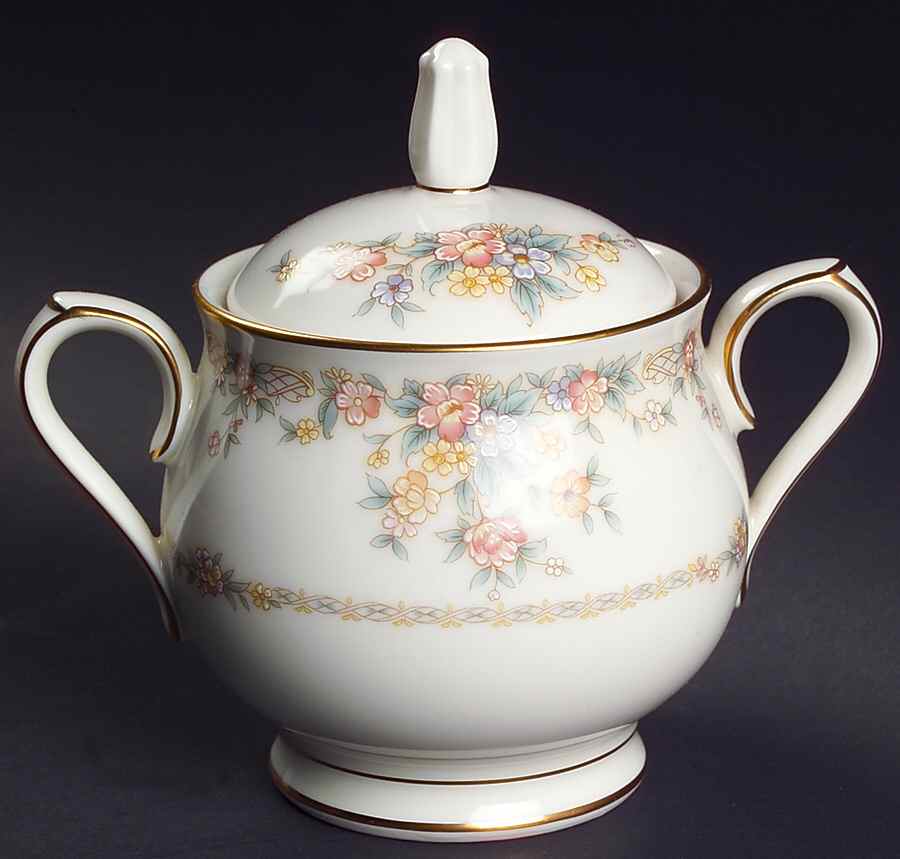 Gallery Sugar Bowl & Lid by Noritake-1