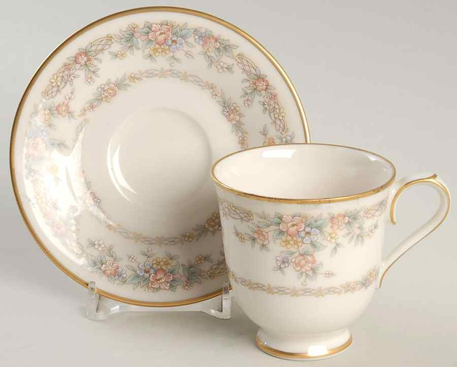 Gallery Footed Demitasse Cup & Saucer Set by Noritake-1