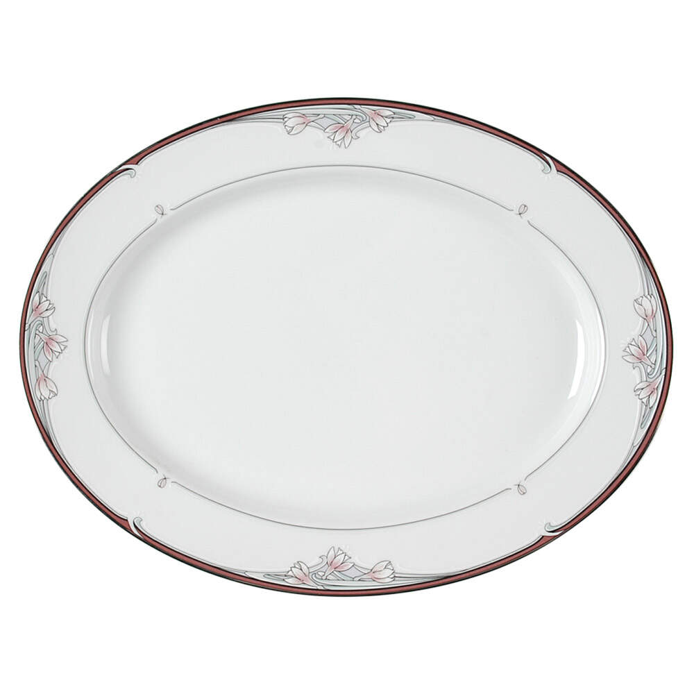 Garbo 13" Oval Serving Platter by Noritake-1