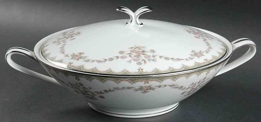 Garland Round Covered Vegetable by Noritake-1