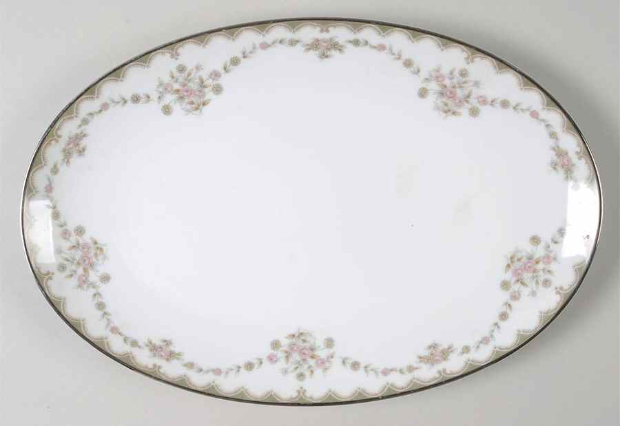 Garland 12" Oval Serving Platter by Noritake-1