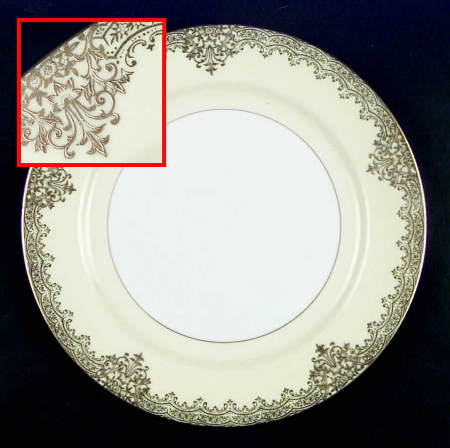 Garland Dinner Plate by Noritake-1
