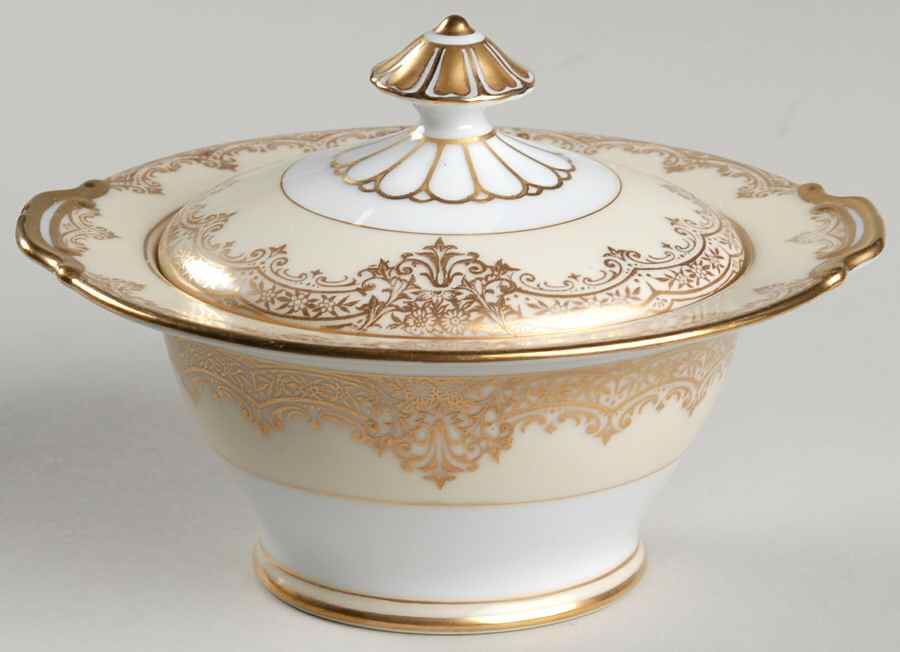 Garland Sugar Bowl & Lid by Noritake-1