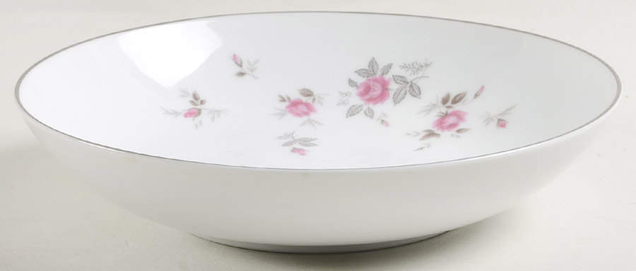 Garnet Rose Coupe Soup Bowl by Noritake-1