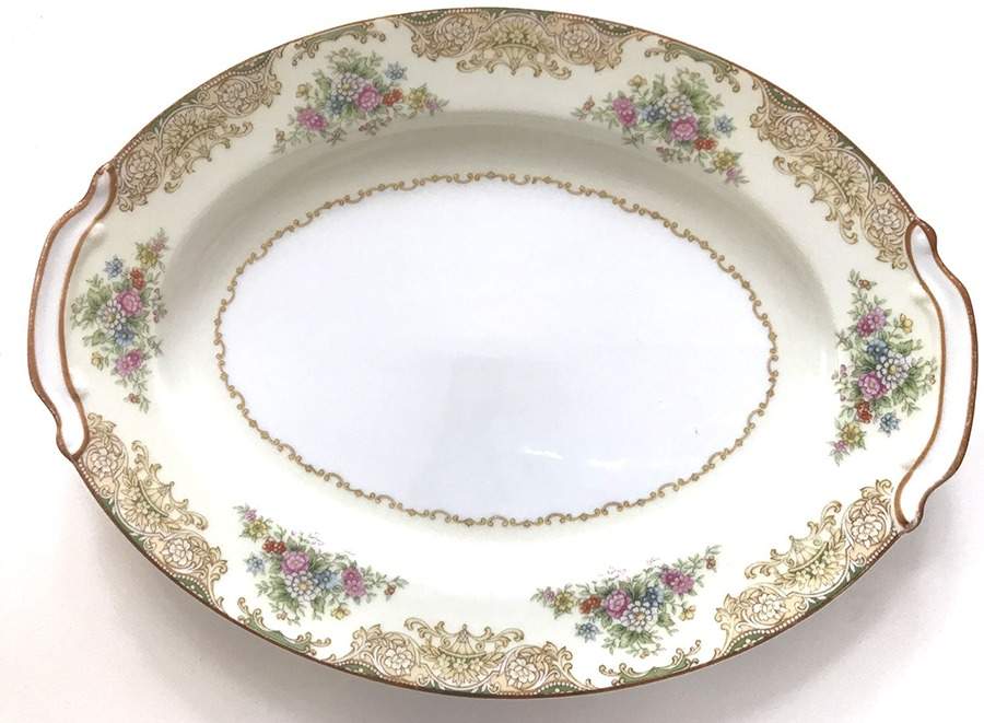 Garvin 12" Oval Serving Platter by Noritake-1