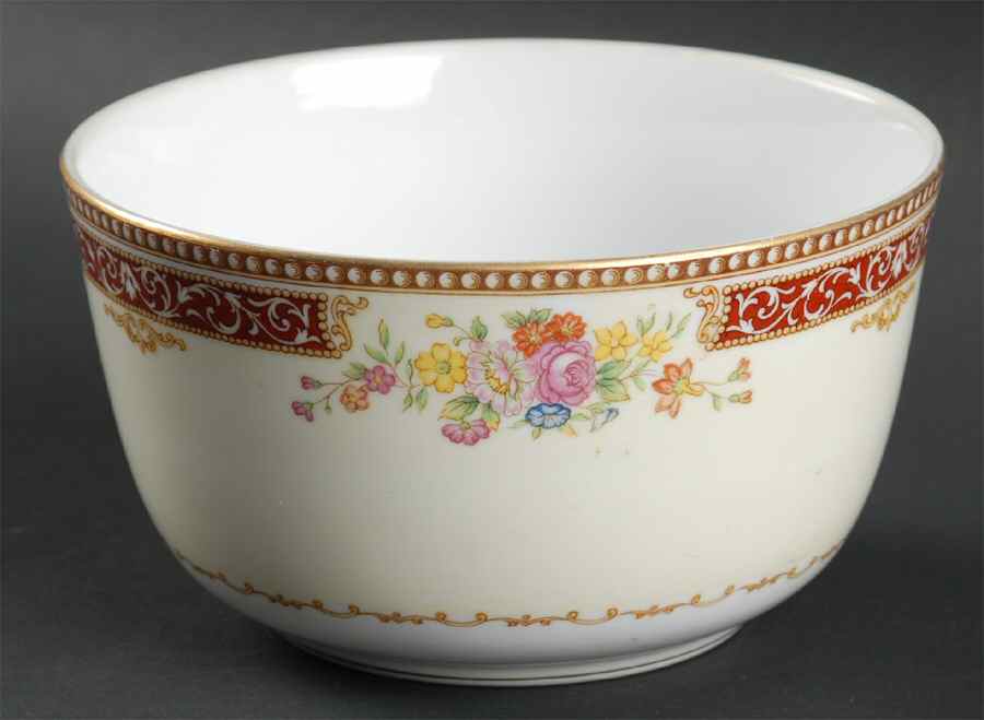 Gellee Cranberry Bowl by Noritake-1