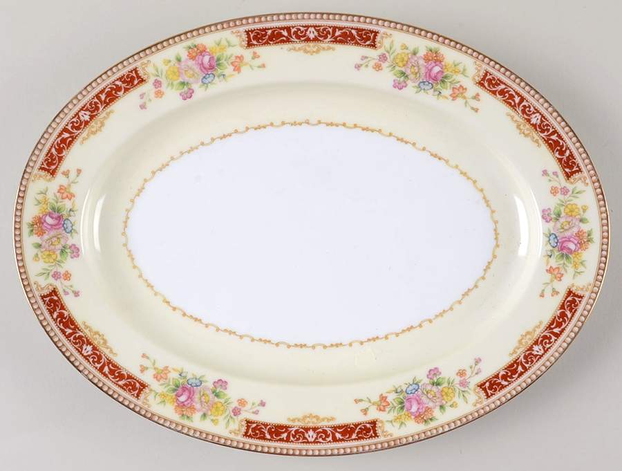Gellee 11" Oval Serving Platter by Noritake-1