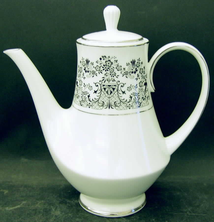 Geneva Coffee Pot & Lid by Noritake-1