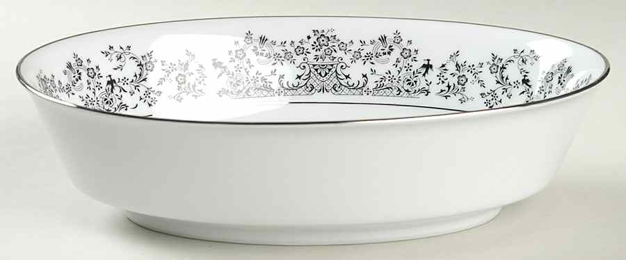 Geneva 9" Oval Vegetable Bowl by Noritake-1