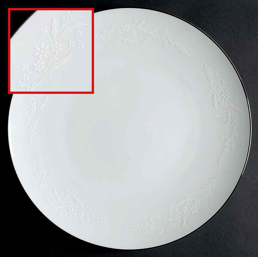 Georgian Dinner Plate by Noritake-1