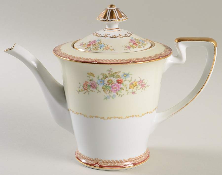 Georgette Teapot & Lid by Noritake-1