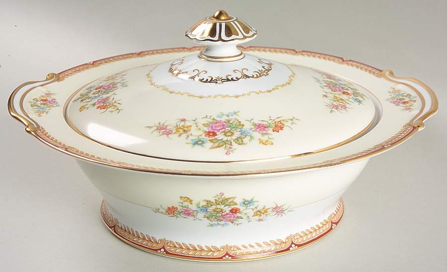 Georgette Round Covered Vegetable by Noritake-1