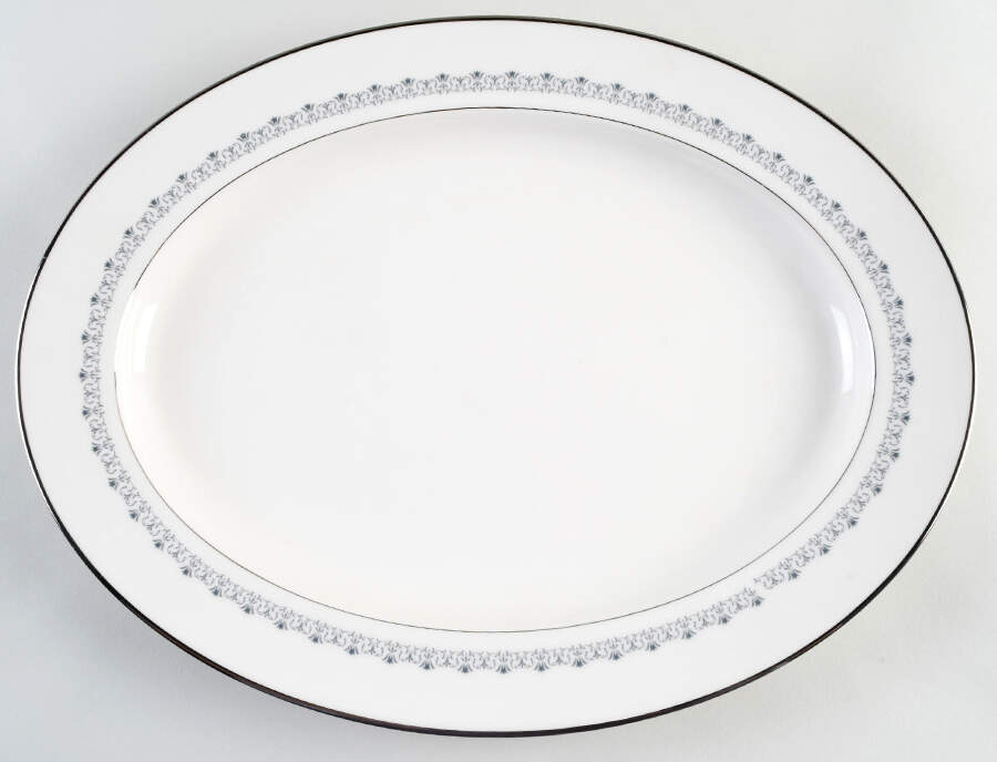 Geri 16" Oval Serving Platter by Noritake-1