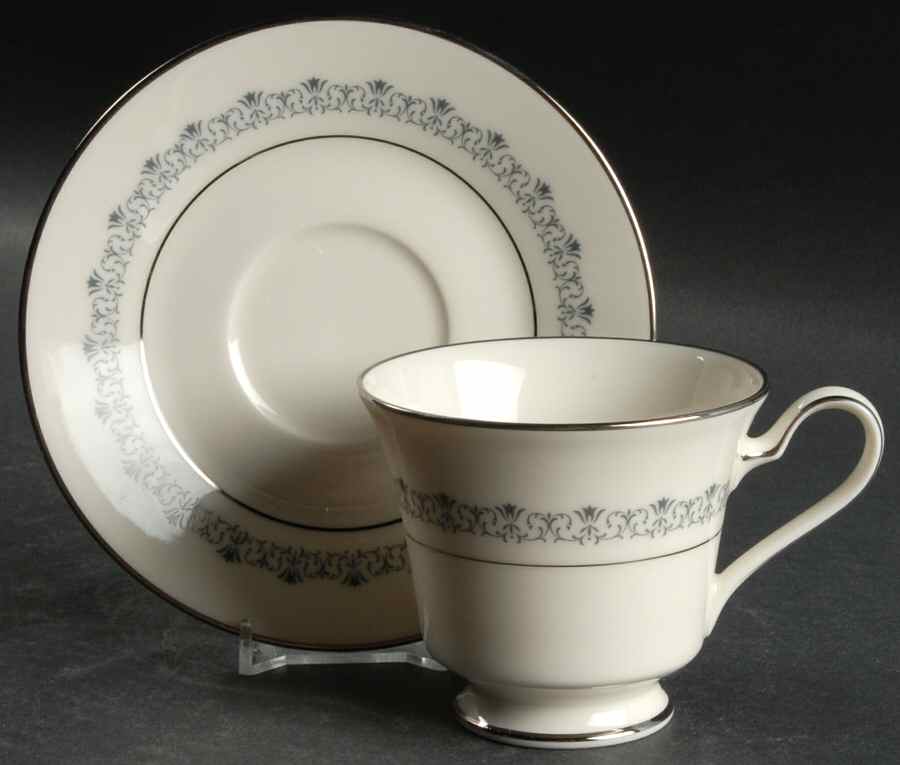Geri Footed Cup & Saucer Set by Noritake-1