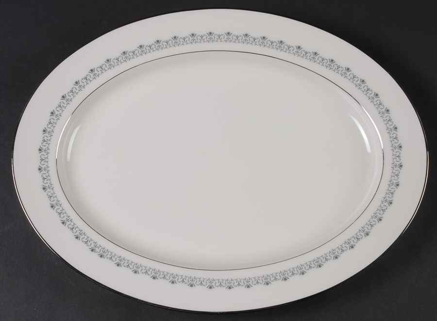 Geri 13" Oval Serving Platter by Noritake-1