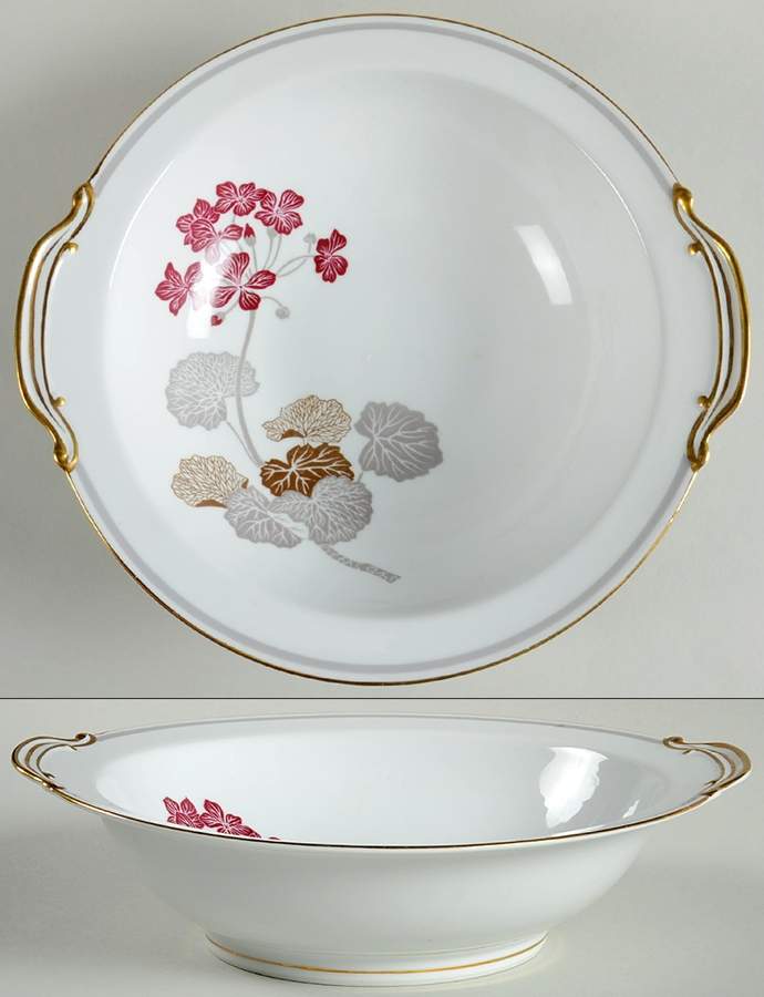 Geranium 10" Round Vegetable Bowl by Noritake-1