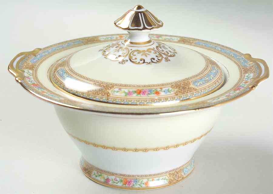 Gerome Sugar Bowl & Lid by Noritake-1