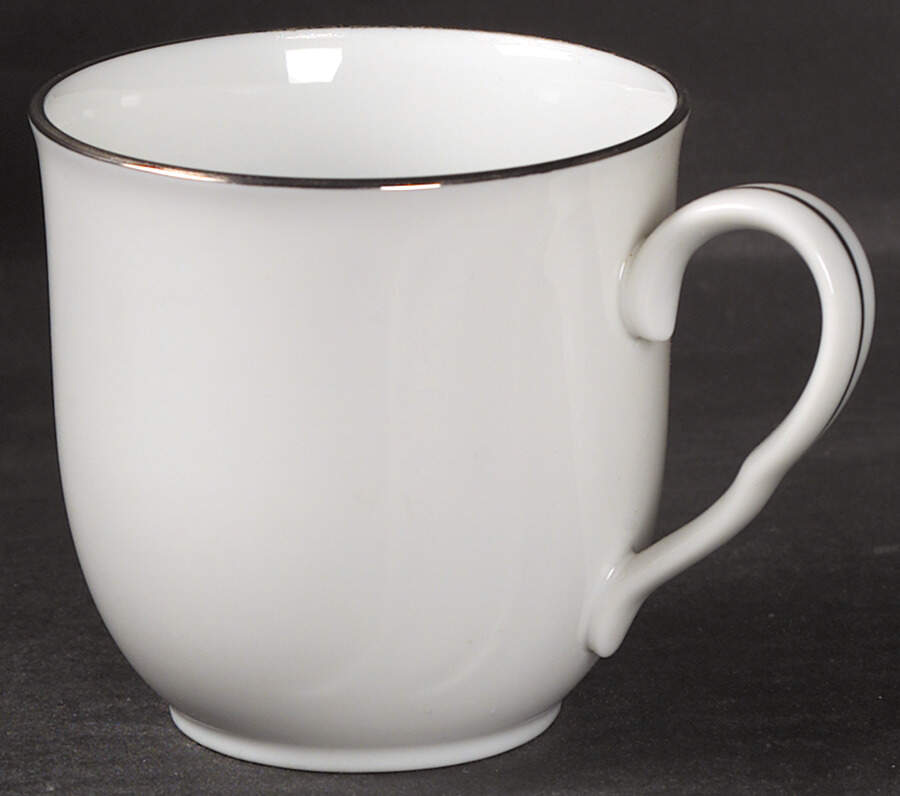 Georgian Silver Flat Cup by Noritake-1