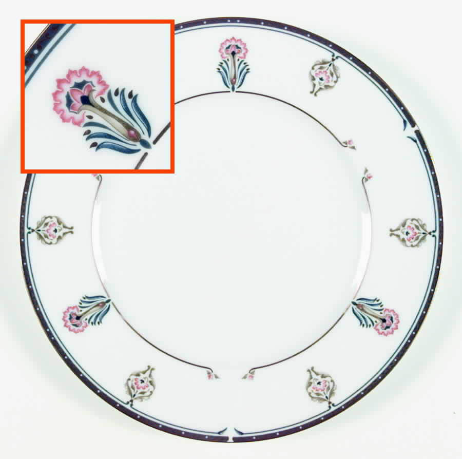 Gilded Blossoms Dinner Plate by Noritake-1