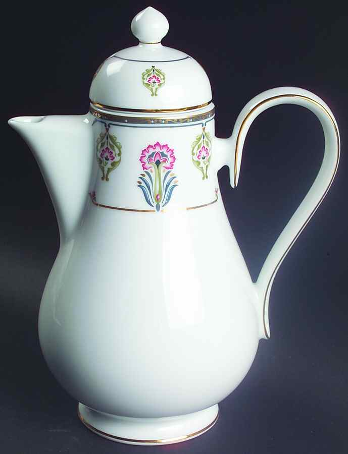 Gilded Blossoms Coffee Pot & Lid by Noritake-1